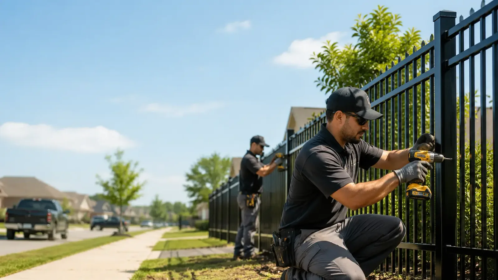 Metal Fence Installation in Marbury, AL